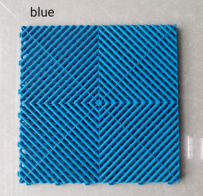 Injection molding for pvc Car wash grate floor/garage floor tiles interlocking/plastic dalle wash vinyl flooring