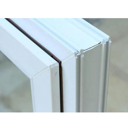 PVC sliding glass window white uPVC windows Building plastic window