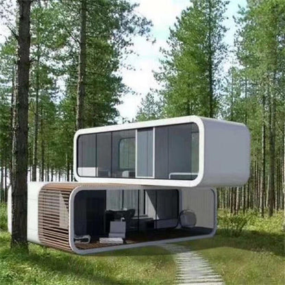 Сборный жилой мобильный контейнерный дом премиум-класса с утепленным домом 