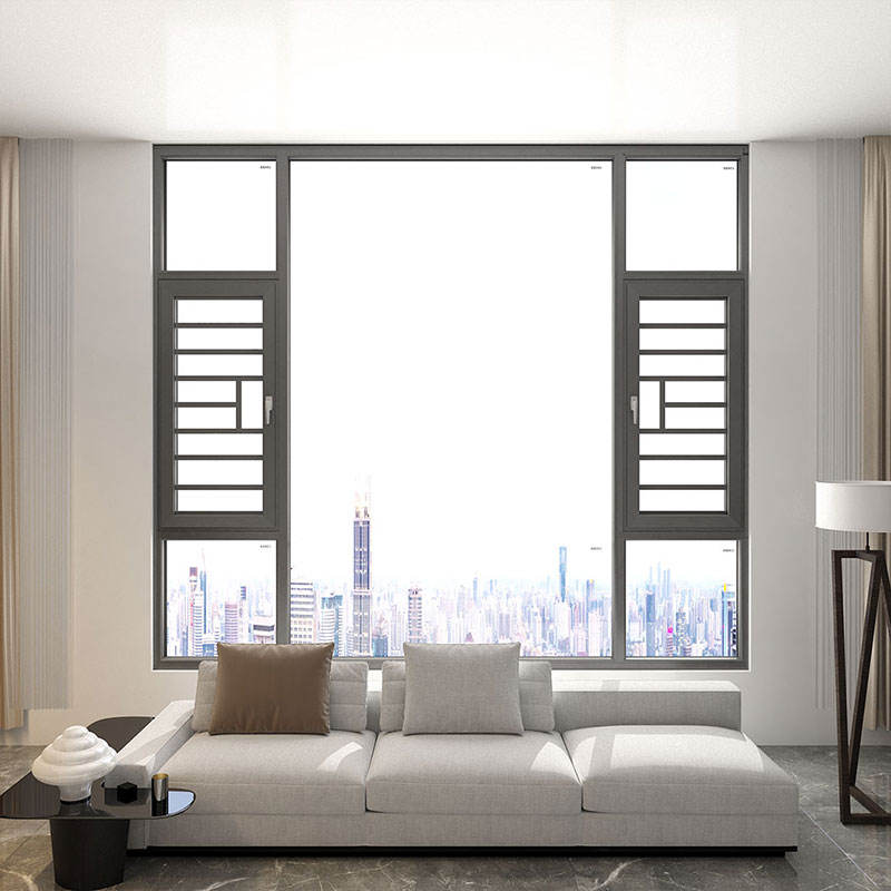 Modern Design French Casement Windows Tempered Glass Casement Aluminum ...