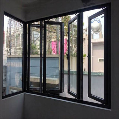 Orient high quality double glazed window customized size modern aluminum casement windows