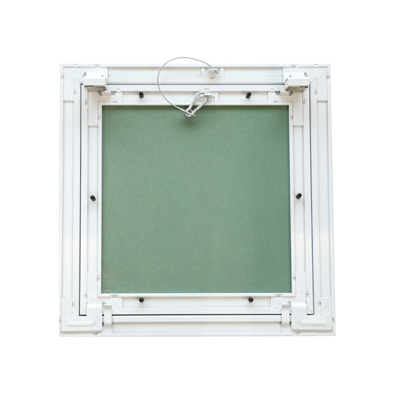 Aluminum frame gypsum board plaster access door