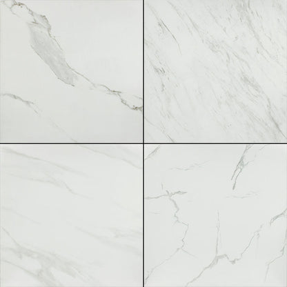 60x60 Super White Marble Glazed Polished Floor Wall Tiles Porcelain Ceramic Square Tile