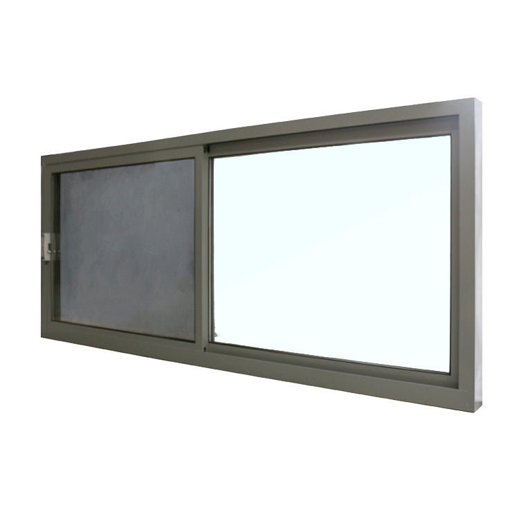 Cheap Price Tempered Glass Window Frame Sliding Simple Design Aluminum Sliding Balcony Window