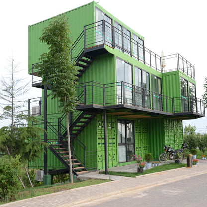 Container prefabrication restaurant coffee shop advanced design commercial container house