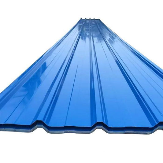 Galvanized Sheet Metal Roofing Price Steel color coated cheap metal zinc corrugated steel roofing sheet