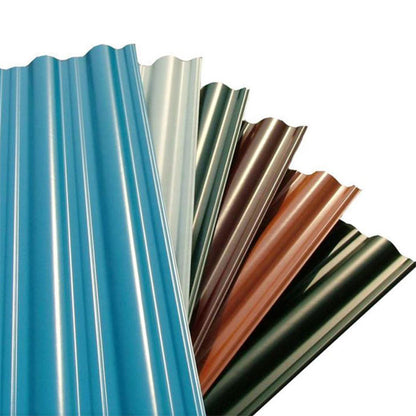 Manufacture Corrugated Galvanised Iron Sheets price per sheet Customized color galvanised steel roofing sheets